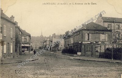 Carte postale ancienne St Leu — Saint-Leu-la-Forêt (Val-d'Oise)