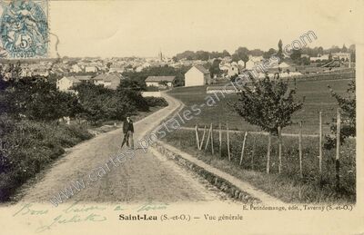 Carte postale ancienne St Leu — Saint-Leu-la-Forêt (Val-d'Oise)