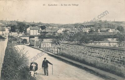 Carte postale ancienne Epluches — Saint-Ouen-l'Aumône (Val-d'Oise)