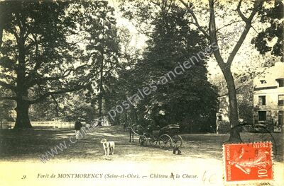 Carte postale ancienne Montmorency — Saint-Prix (Val-d'Oise)