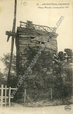 Carte postale ancienne Argenteuil Sannois — Sannois (Val-d'Oise)