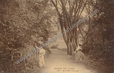 Carte postale ancienne Butry — Butry-sur-Oise (Val-d'Oise)