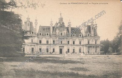Carte postale ancienne Chateau de Franconville — Franconville (Val-d'Oise)