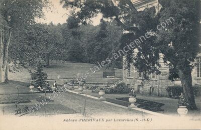 Carte postale ancienne Abbaye d'Herivaux — Luzarches (Val-d'Oise)