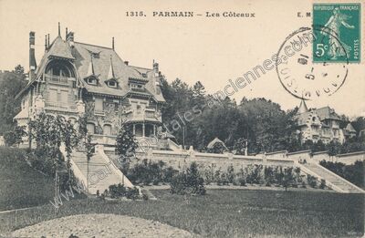 Carte postale ancienne Les Côteaux — Parmain (Val-d'Oise)