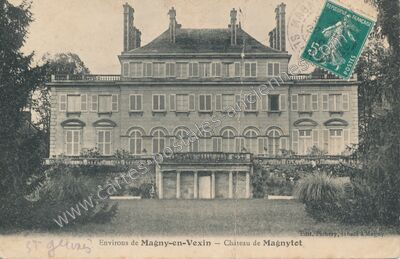 Carte postale ancienne Chateau de Magnitot — Saint-Gervais (Val-d'Oise)