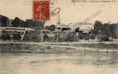Carte postale ancienne St Ouen — Saint-Ouen-l'Aumône (Val-d'Oise)