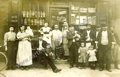 Carte postale ancienne Alfortville Ets Soubieux — Alfortville (Val-de-Marne)
