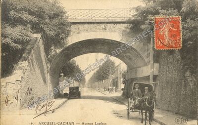 Carte postale ancienne Arcueil Cachan — Arcueil (Val-de-Marne)