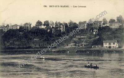 Carte postale ancienne Les Coteaux — Bry-sur-Marne (Val-de-Marne)