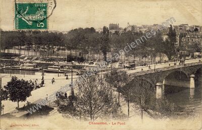 Carte postale ancienne Charenton — Charenton-le-Pont (Val-de-Marne)