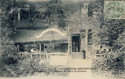 Carte postale ancienne La Varenne Chennevieres — Chennevières-sur-Marne (Val-de-Marne)
