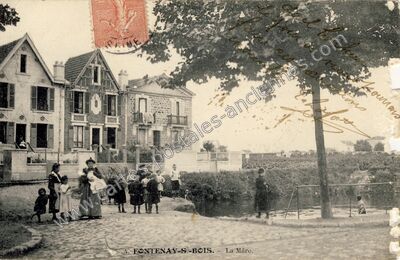 Carte postale ancienne La Mâre — Fontenay-sous-Bois (Val-de-Marne)