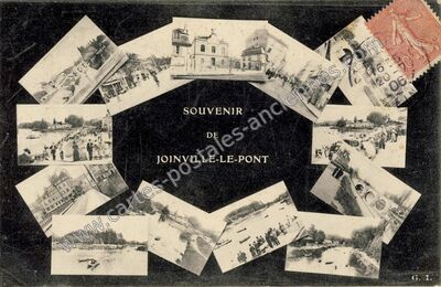Carte postale ancienne Souvenir — Joinville-le-Pont (Val-de-Marne)