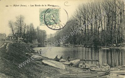 Carte postale ancienne Alfort — Maisons-Alfort (Val-de-Marne)