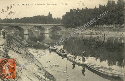 Carte postale ancienne Alfort — Maisons-Alfort (Val-de-Marne)