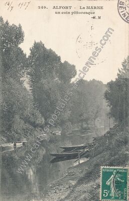 Carte postale ancienne Alfort — Maisons-Alfort (Val-de-Marne)