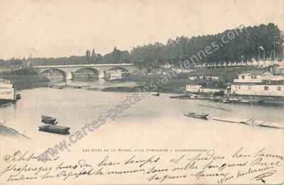 Carte postale ancienne Charentonneau — Maisons-Alfort (Val-de-Marne)