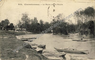 Carte postale ancienne Charentonneau — Maisons-Alfort (Val-de-Marne)