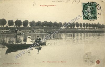 Carte postale ancienne Nogent Joinville — Nogent-sur-Marne (Val-de-Marne)