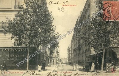 Carte postale ancienne St Mande — Saint-Mandé (Val-de-Marne)