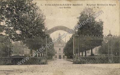 Carte postale ancienne Vincennes St Mande — Saint-Mandé (Val-de-Marne)
