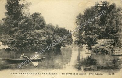 Carte postale ancienne La Varenne Chennevieres — Saint-Maur-des-Fossés (Val-de-Marne)