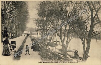 Carte postale ancienne La Varenne St Hilaire — Saint-Maur-des-Fossés (Val-de-Marne)