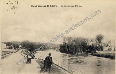 Carte postale ancienne La Varenne St Hilaire — Saint-Maur-des-Fossés (Val-de-Marne)