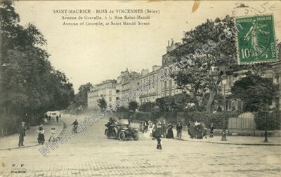 Carte postale ancienne Bois de Vincennes — Saint-Maurice (Val-de-Marne)