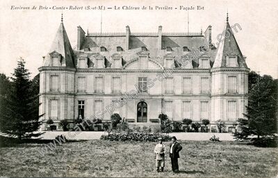 Carte postale ancienne Chateau de la Perriere — Santeny (Val-de-Marne)