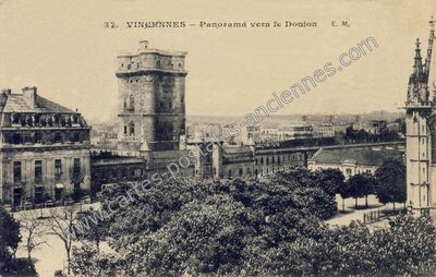 Carte postale ancienne Chateau de Vincennes — Vincennes (Val-de-Marne)