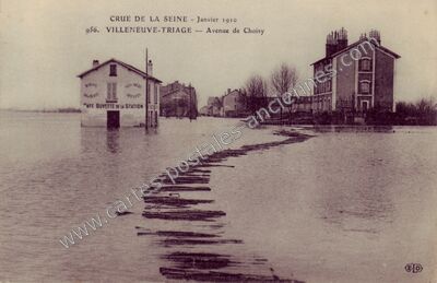 Carte postale ancienne Villeneuve Triage — Villeneuve-Saint-Georges (Val-de-Marne)