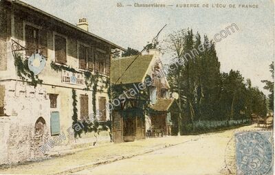 Carte postale ancienne Chennevieres — Chennevières-sur-Marne (Val-de-Marne)