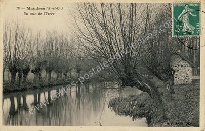 Carte postale ancienne Mandres — Mandres-les-Roses (Val-de-Marne)