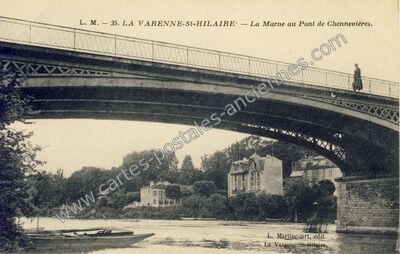 Carte postale ancienne La Varenne St Hilaire — Saint-Maur-des-Fossés (Val-de-Marne)