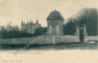 Carte postale ancienne Château de la Tourelle — Valenton (Val-de-Marne)