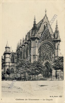 Carte postale ancienne La Chapelle — Vincennes (Val-de-Marne)