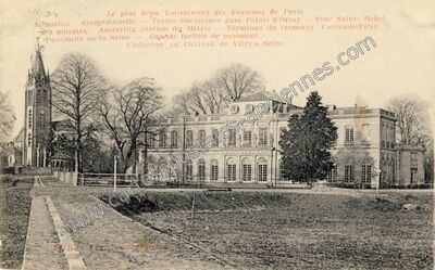 Carte postale ancienne Le plus beau Lotissement des Environs de Paris — Vitry-sur-Seine (Val-de-Marne)