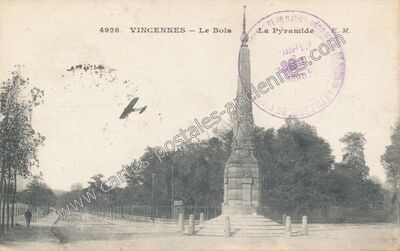 Carte postale ancienne Le Bois — Vincennes (Val-de-Marne)