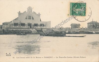 Carte postale ancienne Nogent — Nogent-sur-Marne (Val-de-Marne)