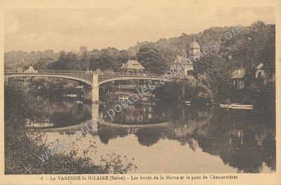 Carte postale ancienne La Varenne — Saint-Maur-des-Fossés (Val-de-Marne)