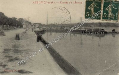 Carte postale ancienne Ablon — Ablon-sur-Seine (Val-de-Marne)