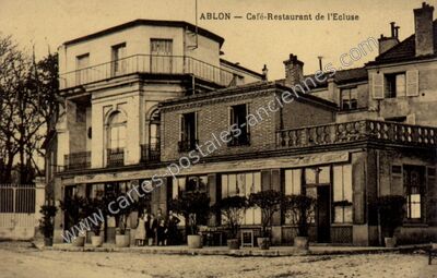 Carte postale ancienne Ablon — Ablon-sur-Seine (Val-de-Marne)