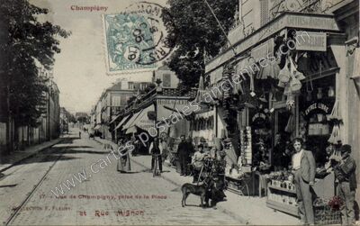 Carte postale ancienne Champigny — Champigny-sur-Marne (Val-de-Marne)
