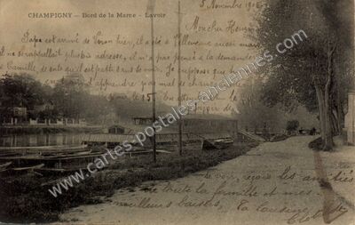 Carte postale ancienne Champigny — Champigny-sur-Marne (Val-de-Marne)