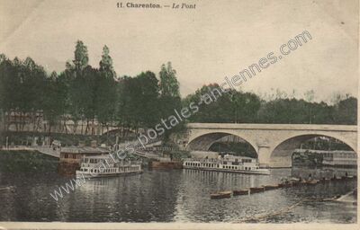 Carte postale ancienne Charenton — Charenton-le-Pont (Val-de-Marne)