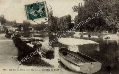Carte postale ancienne Les Beaux Sites de la Marne — Joinville-le-Pont (Val-de-Marne)