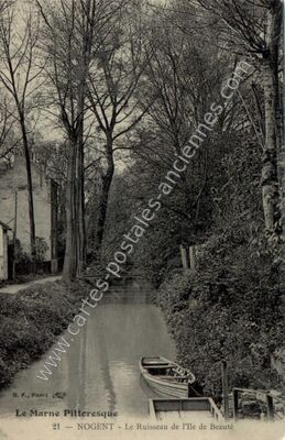 Carte postale ancienne Nogent — Nogent-sur-Marne (Val-de-Marne)