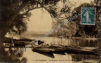 Carte postale ancienne La Varenne — Saint-Maur-des-Fossés (Val-de-Marne)